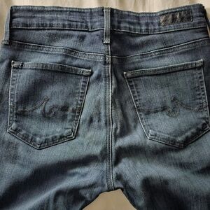 AG Adriano Goldschmied Dark Wash Skinny Jeans